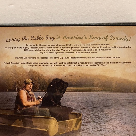 🛍️ Larry the Cable Guy, Morning Constitutions DVD - Picture 3 of 3